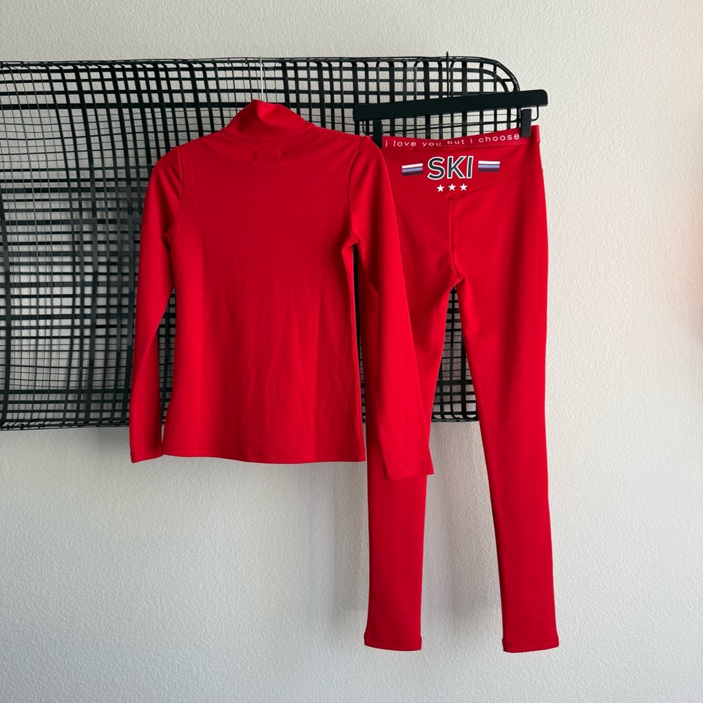 We Norwegians bibi zip up and legging set - Picture 8 of 9